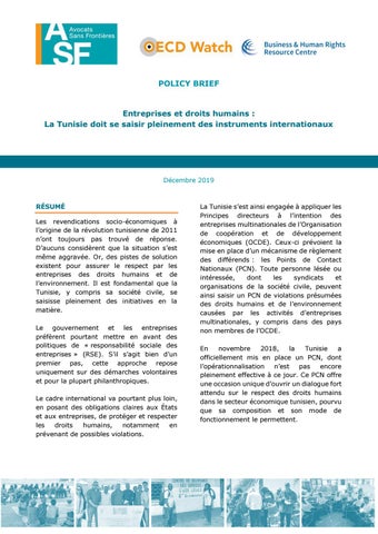 Dialogue essentiel : Forum sur l’entreprise et les droits humains