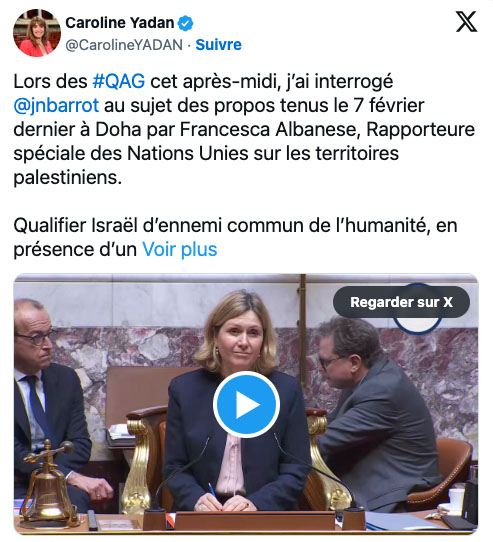 Francesca Albanese dévoile : qui se cache derrière le « véritable ennemi commun de l’humanité » ?